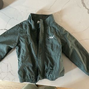 Green baby kith windbreaker lined. Worn only a couple times